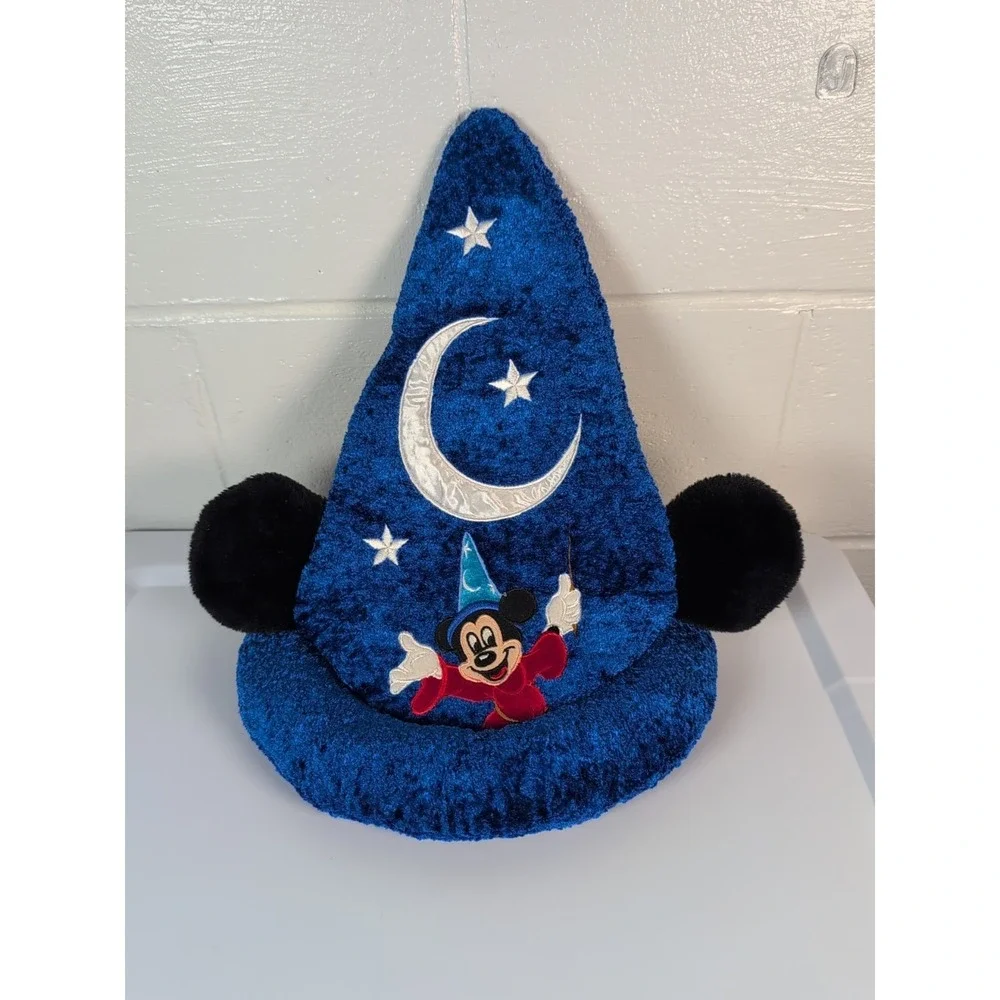 Disney Mickey Mouse Fantasia Sorcerer's Apprentice Wizard Hat - YOUTH Size